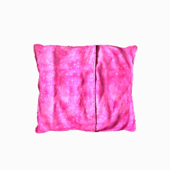Throw pillow case pink/white - Picture 3 of 5